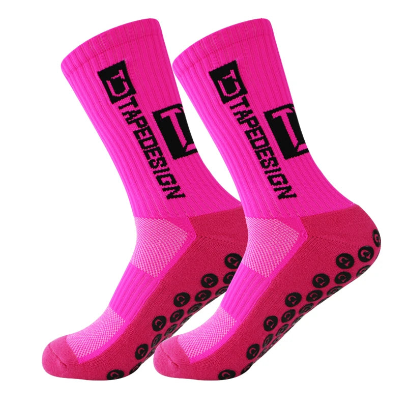 Elite Anti-Slip Football Socks - High Performance Edition (Size 38-46)