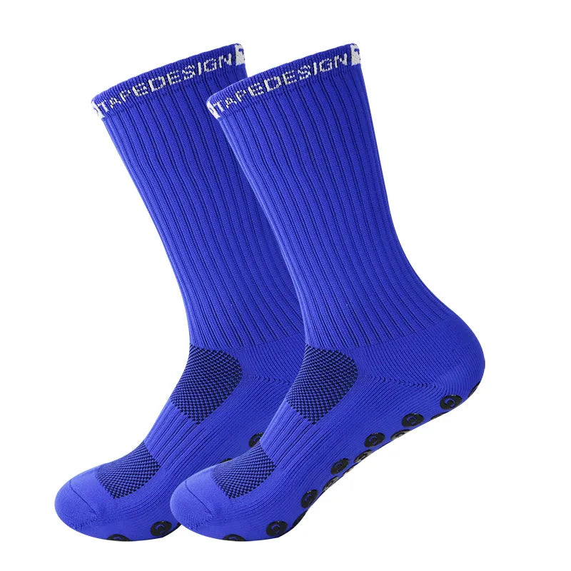 Elite Anti-Slip Football Socks - High Performance Edition (Size 38-46)