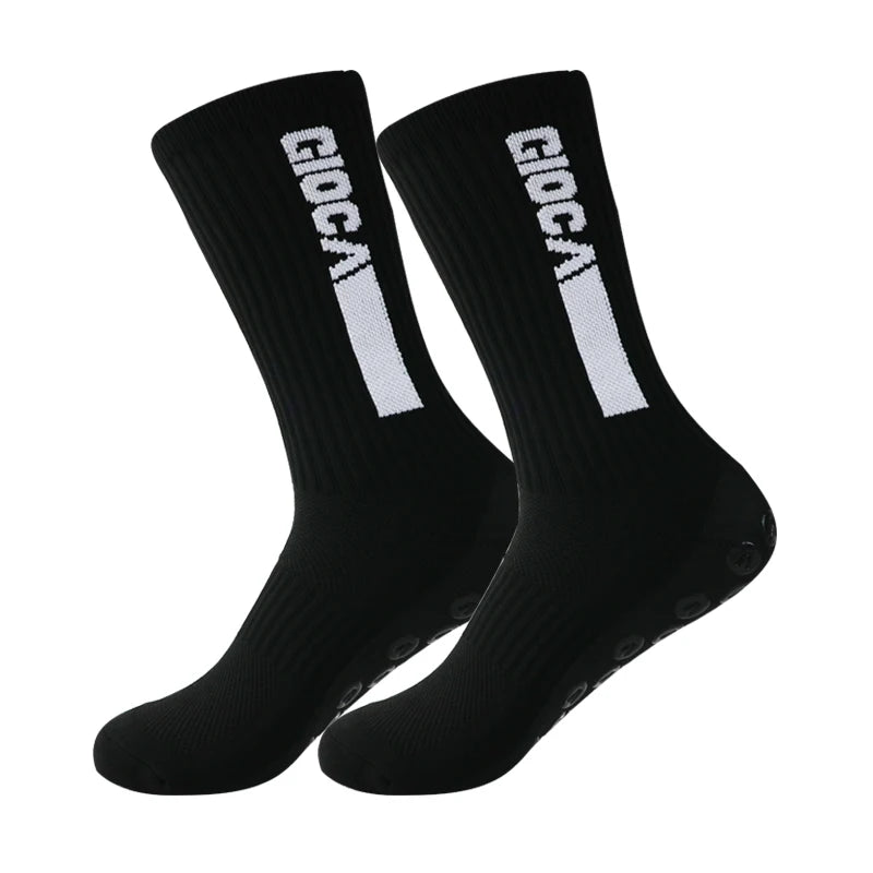 Elite Anti-Slip Football Socks - High Performance Edition (Size 38-46)