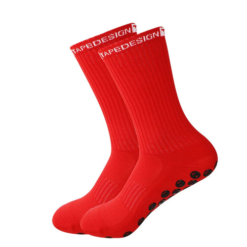 Elite Anti-Slip Football Socks - High Performance Edition (Size 38-46)
