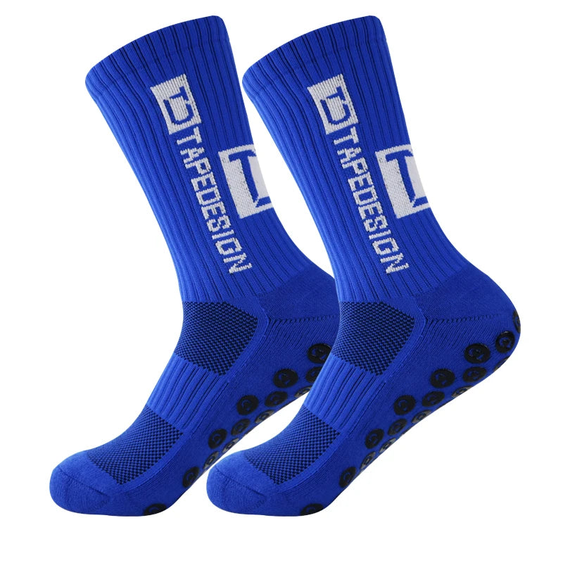 Elite Anti-Slip Football Socks - High Performance Edition (Size 38-46)