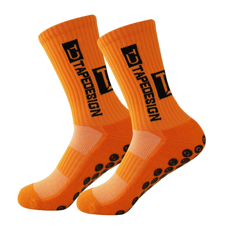 Elite Anti-Slip Football Socks - High Performance Edition (Size 38-46)