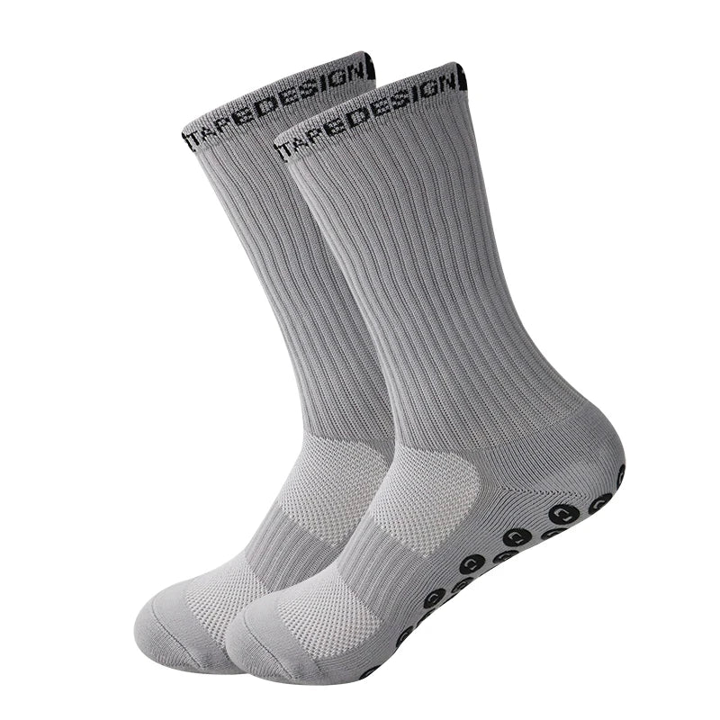 Elite Anti-Slip Football Socks - High Performance Edition (Size 38-46)