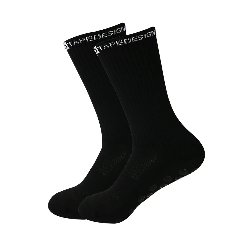 Elite Anti-Slip Football Socks - High Performance Edition (Size 38-46)