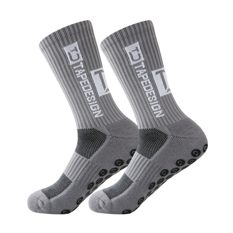 Elite Anti-Slip Football Socks - High Performance Edition (Size 38-46)