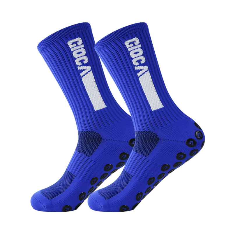 Elite Anti-Slip Football Socks - High Performance Edition (Size 38-46)