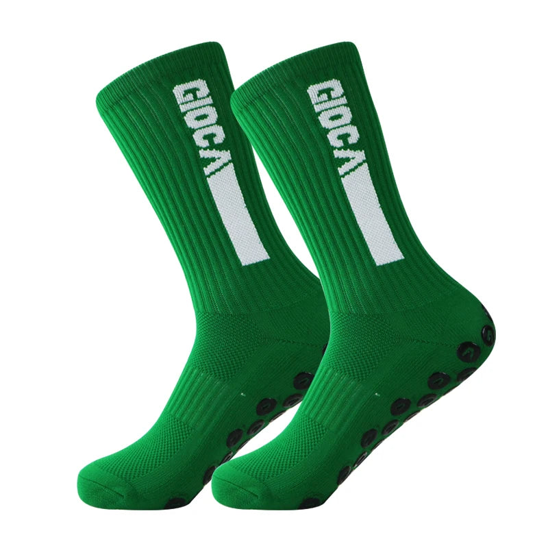 Elite Anti-Slip Football Socks - High Performance Edition (Size 38-46)