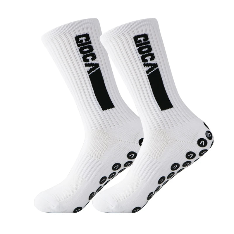 Elite Anti-Slip Football Socks - High Performance Edition (Size 38-46)