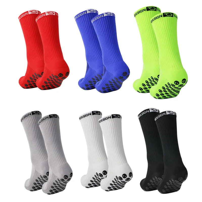 Elite Anti-Slip Football Socks - High Performance Edition (Size 38-46)