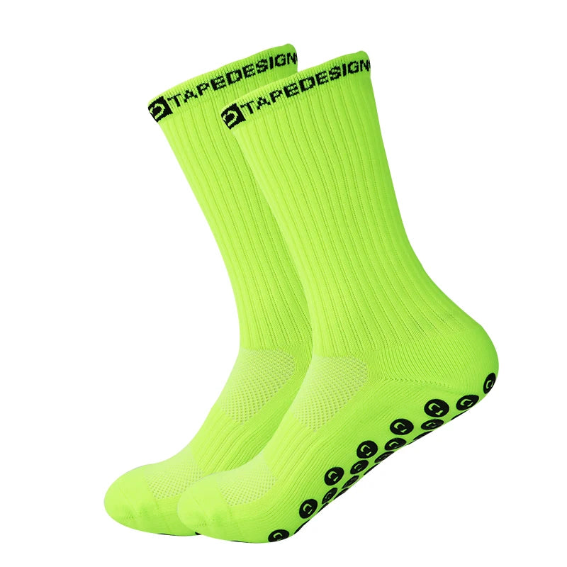 Elite Anti-Slip Football Socks - High Performance Edition (Size 38-46)