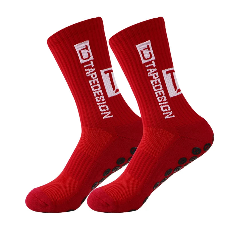 Elite Anti-Slip Football Socks - High Performance Edition (Size 38-46)