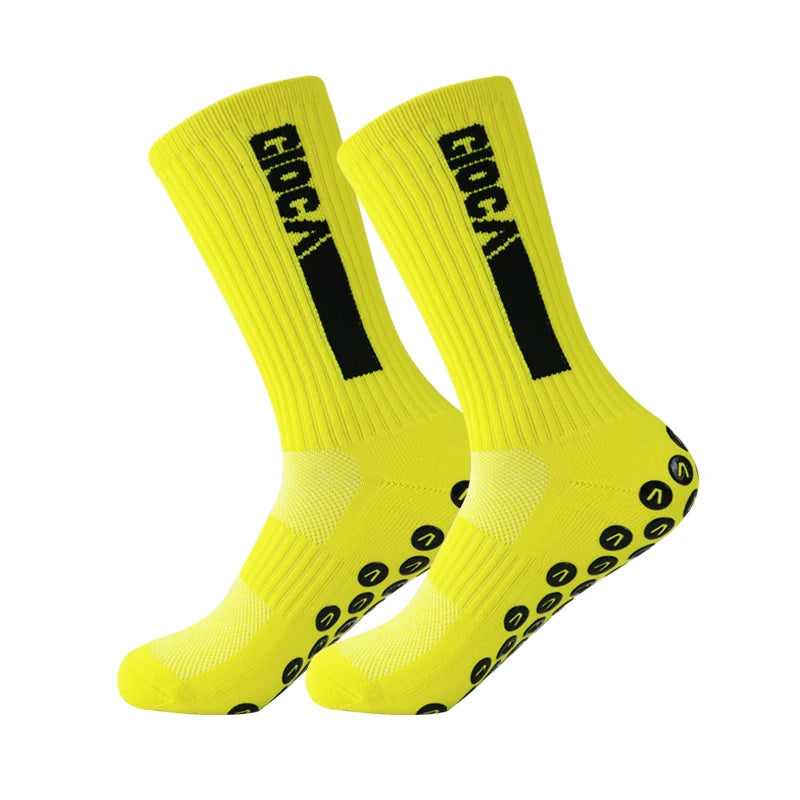 Elite Anti-Slip Football Socks - High Performance Edition (Size 38-46)